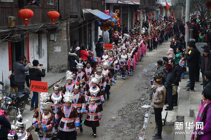 （文化）（3）广西侗乡举办“二月二”侗族大歌节