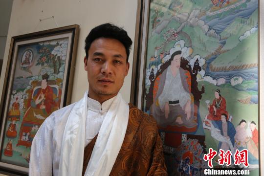 “指尖神韵”——西藏噶玛噶赤派唐卡展在拉萨举行