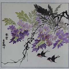 古翌鹏《紫雲》
