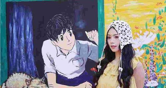 泉州：宫崎骏漫画花墙成打卡点